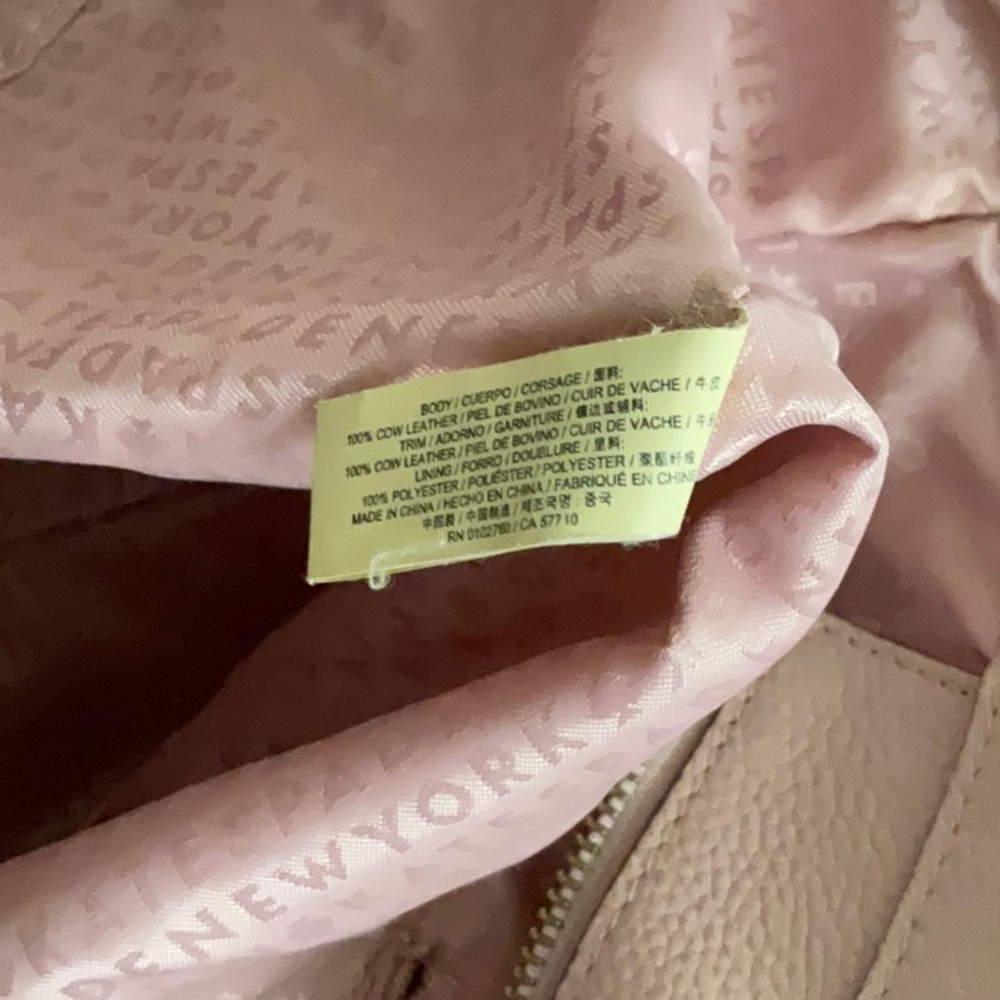Kate Spade Well Street Cienne Blush Pink Tote Bag - Picture 13 of 16